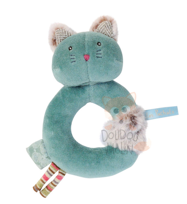  les pachats rattle green cat 